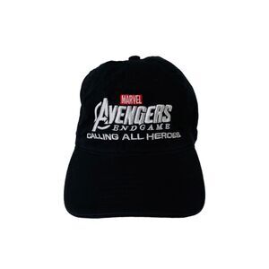 McDonald’s Hat Black 2019 Marvel Avengers End Game Employee’s Adult One Size
